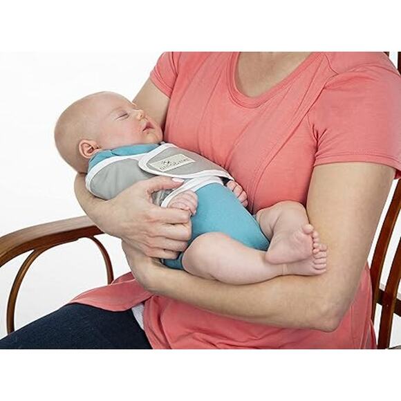 NWT Anna & Eve Swaddle Strap in Grey for Newborns & Infants, Size Small - Picture 3 of 4